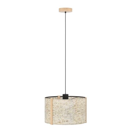 Eglo - Κρεμαστό φωτιστικό οροφής 1xE27/25W/230V μπεζ