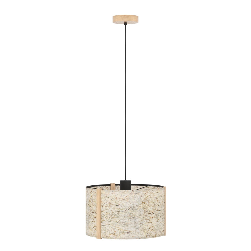 Eglo - Κρεμαστό φωτιστικό οροφής 1xE27/25W/230V μπεζ