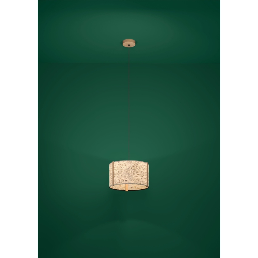Eglo - Κρεμαστό φωτιστικό οροφής 1xE27/25W/230V μπεζ