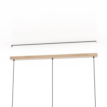 Eglo - Κρεμαστό φωτιστικό οροφής 3xE27/25W/230V μπεζ