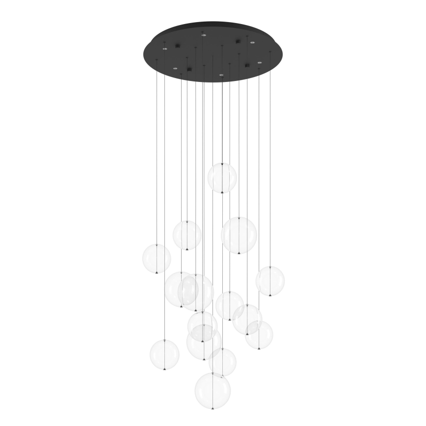 Eglo - Led Dimmable κρεμαστό φωτιστικό οροφής 6xLED/4,2W/230V 3000K διαφανές