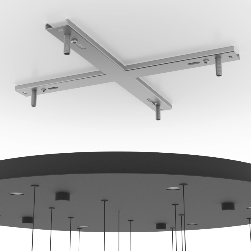 Eglo - Led Dimmable κρεμαστό φωτιστικό οροφής 6xLED/4,2W/230V 3000K διαφανές