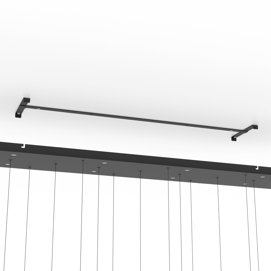 Eglo - Led Dimmable κρεμαστό φωτιστικό οροφής 8xLED/4,2W/230V 3000K διαφανές