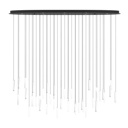 Eglo - Led Dimmable κρεμαστό φωτιστικό οροφής 8xLED/4,2W/230V 3000K διαφανές