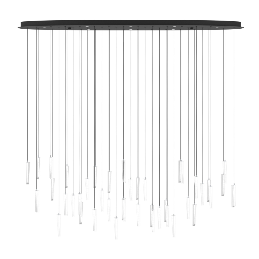 Eglo - Led Dimmable κρεμαστό φωτιστικό οροφής 8xLED/4,2W/230V 3000K διαφανές