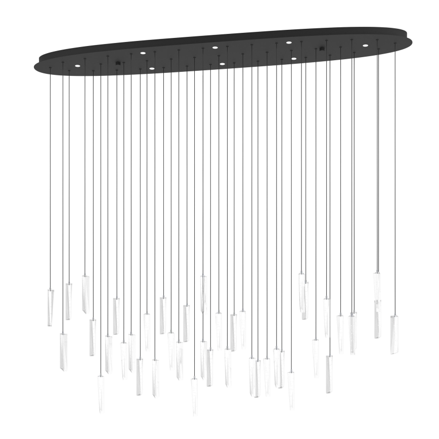 Eglo - Led Dimmable κρεμαστό φωτιστικό οροφής 8xLED/4,2W/230V 3000K διαφανές
