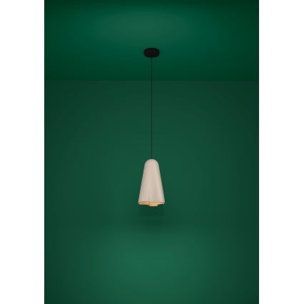 Eglo - Κρεμαστό φωτιστικό οροφής 1xE27/40W/230V μπεζ
