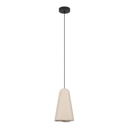 Eglo - Κρεμαστό φωτιστικό οροφής 1xE27/40W/230V μπεζ