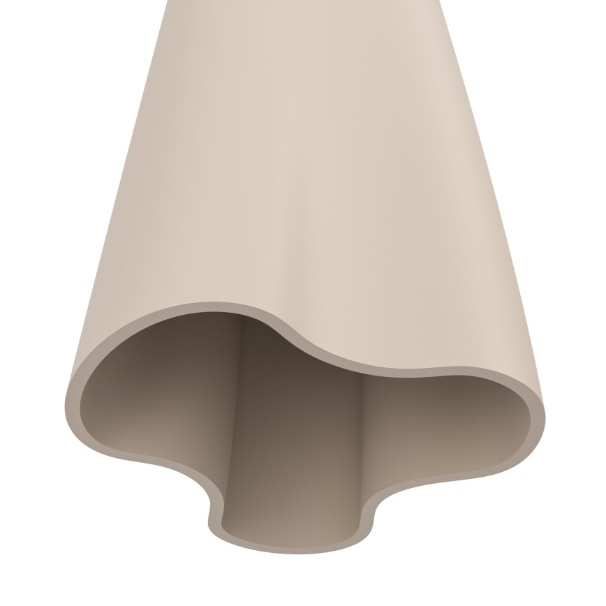 Eglo - Κρεμαστό φωτιστικό οροφής 3xE27/40W/230V μπεζ