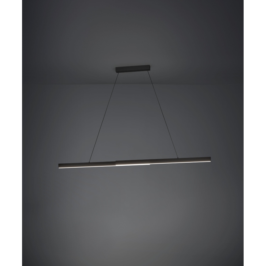 Eglo - Led Dimmable κρεμαστό φωτιστικό οροφής LED/20W/230V 3000K μαύρο