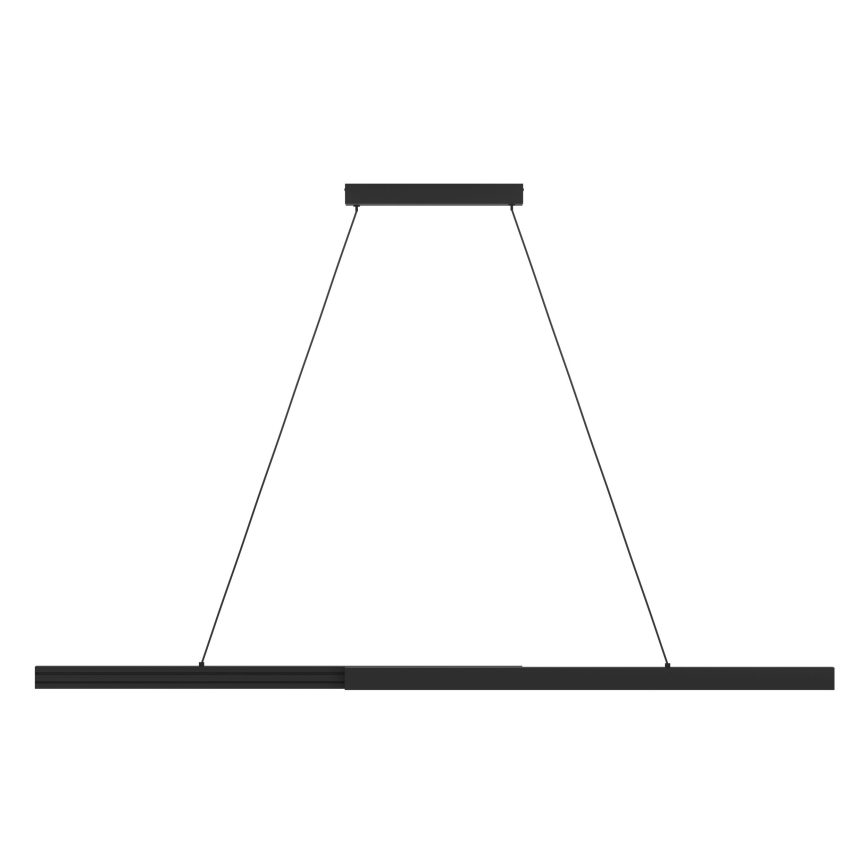 Eglo - Ρυθμιζόμενο LED φωτιστικό οροφής με καλώδιο LED/20W/230V 3000K μαύρο