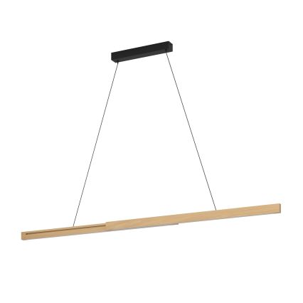 Eglo - Led Dimmable κρεμαστό φωτιστικό οροφής LED/21W/230V 3000K καφέ