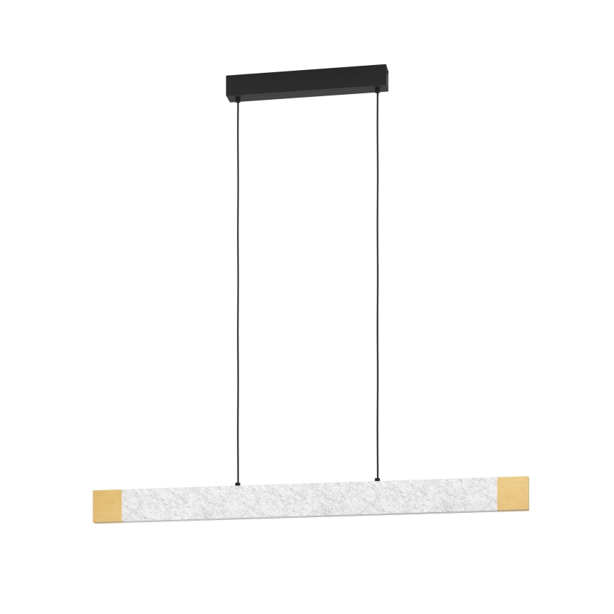 Eglo - Led Dimmable κρεμαστό φωτιστικό οροφής LED/22,2W/230V 3000K καφέ/γκρι
