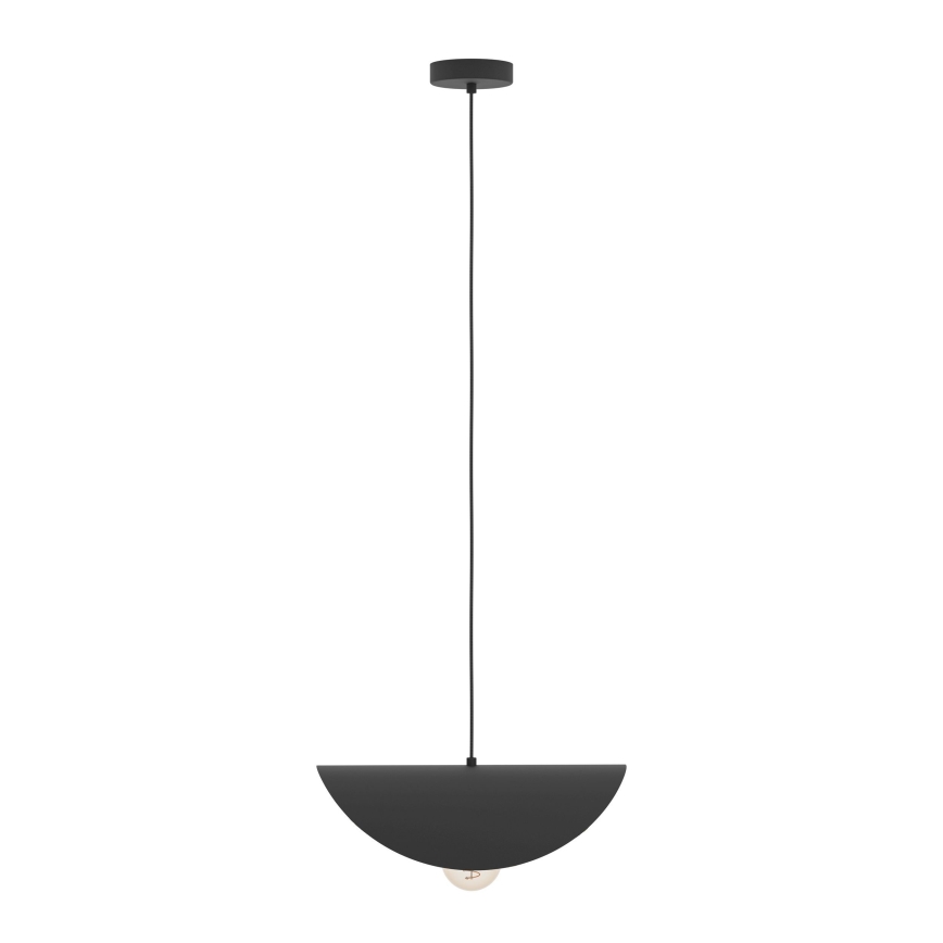 Eglo - Κρεμαστό φωτιστικό οροφής 1xE27/40W/230V 41 cm μαύρο/χρυσό