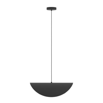 Eglo - Κρεμαστό φωτιστικό οροφής 1xE27/40W/230V 53 cm μαύρο/χρυσό