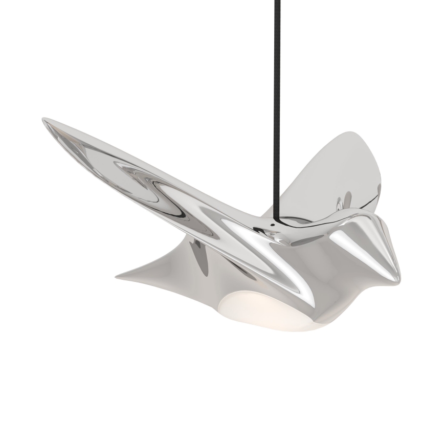 Eglo - Led Dimmable κρεμαστό φωτιστικό οροφής 8xLED/4,2W/230V 3000K γυαλιστερό χρώμιο