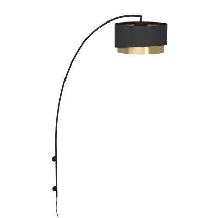 Eglo - Φωτιστικό τοίχου 1xE27/40W/230V μαύρο/χρυσό
