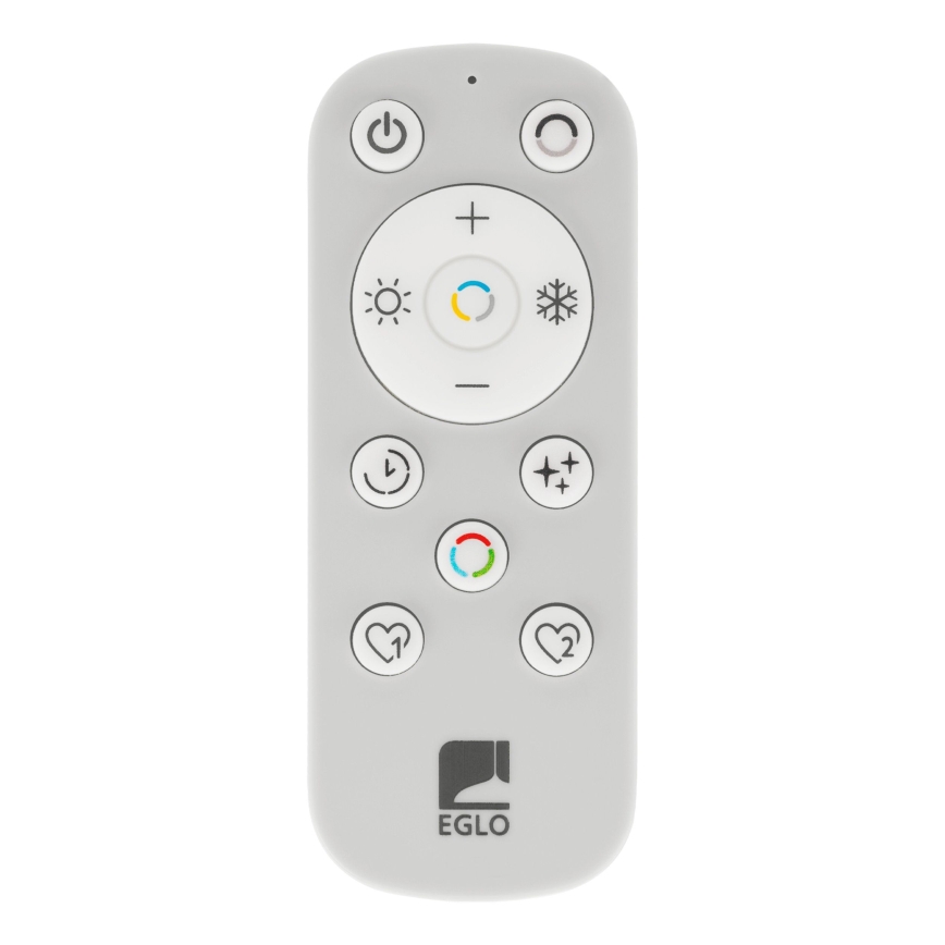 Eglo - Led Dimmable κρεμαστό φωτιστικό οροφής 6xLED/3,7W/230V 2700-6500K φιμέ + τηλεχειριστήριο