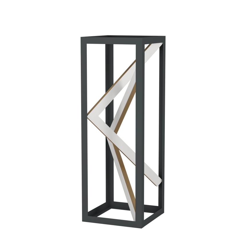 Eglo - Επιτραπέζιο φωτιστικό LED ντιμαριζόμενο LED/21W/230V 2700-6500K μαύρο/χρυσό + τηλεχειριστήριο