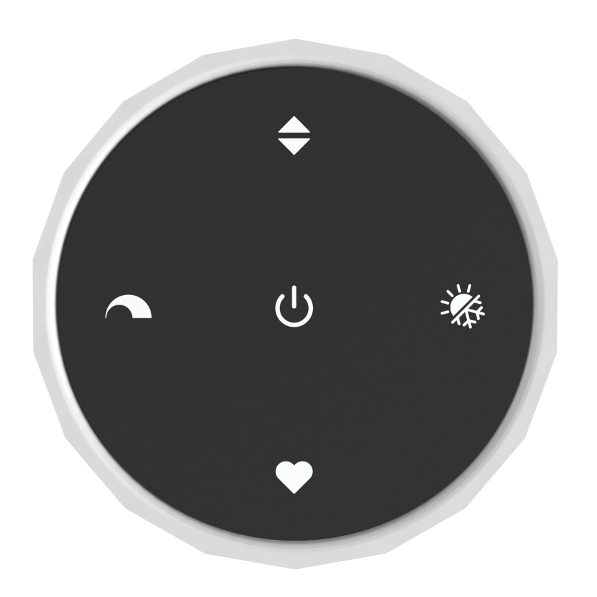 Eglo - LED ρυθμιζόμενο κρεμαστό φωτιστικό σε καλώδιο 3xLED/5,8W/230V 2200-6500K μαύρο/μπεζ/καπνιστό + τηλεχειριστήριο