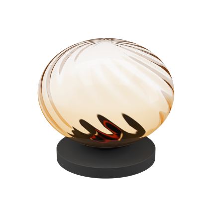 Eglo - Ρυθμιζόμενο επιτραπέζιο φωτιστικό LED/5,8W/230V 2200-6500K μπεζ/καπνιστό