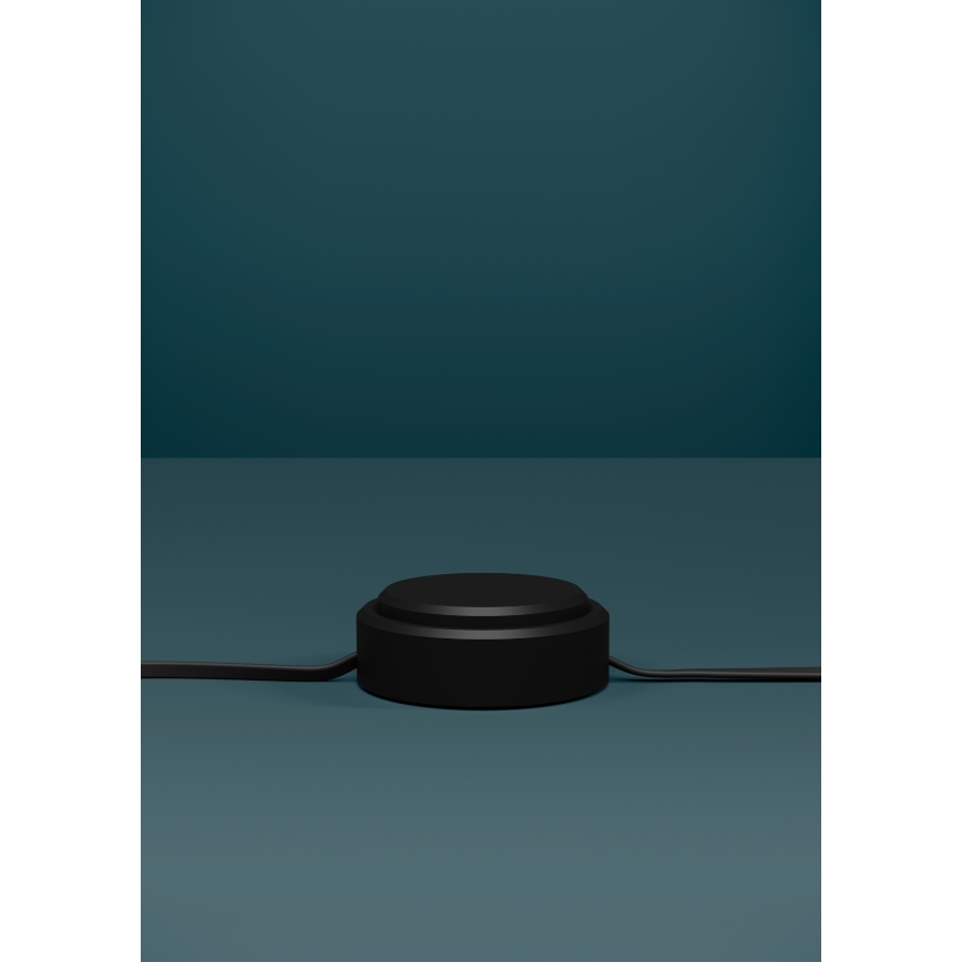 Eglo - LED Ρυθμιζόμενο επιδαπέδιο φωτιστικό LED/5,8W/230V 2200-6500K μπεζ/καπνιστό + με τηλεχειριστήριο