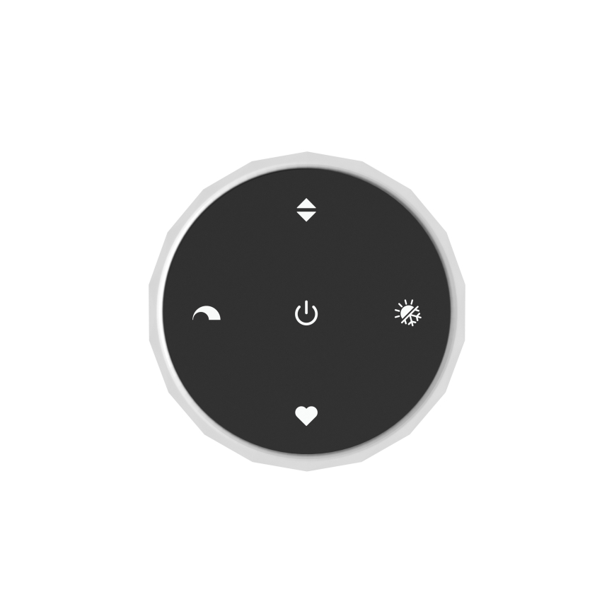 Eglo Stars of Light - LED ρυθμιζόμενο κρεμαστό φωτιστικό με καλώδιο LED/30W/230V μαύρο + τηλεχειριστήριο