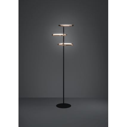 Eglo - Ρυθμιζόμενο φωτιστικό δαπέδου LED/20W/230V 2200-6500K ορείχαλκος