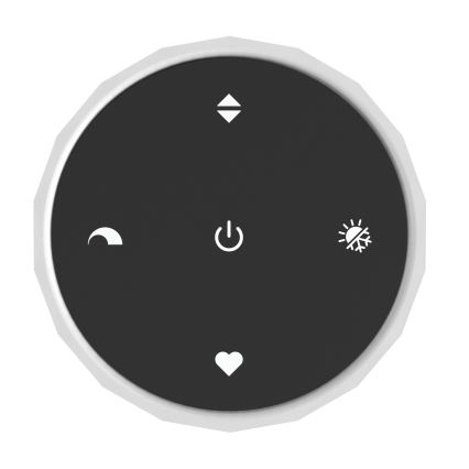 Eglo Stars of Light - Ρυθμιζόμενο φωτιστικό οροφής LED/40W/230V 2200-6500K λευκό + τηλεχειριστήριο