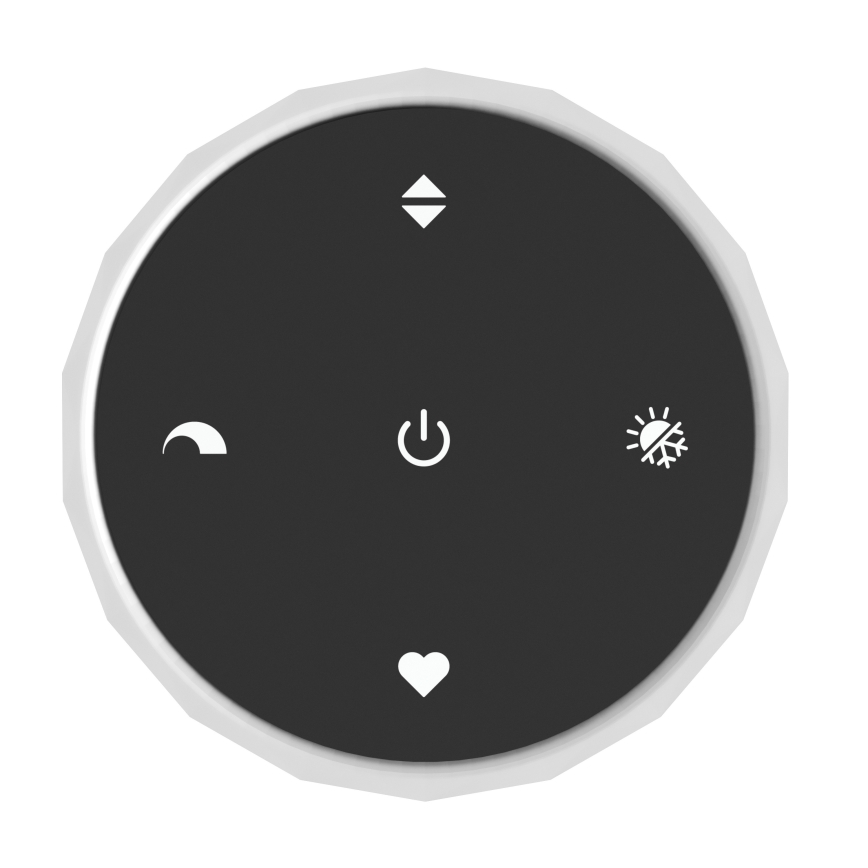 Eglo Stars of Light - Ρυθμιζόμενο φωτιστικό οροφής LED/40W/230V 2200-6500K λευκό + τηλεχειριστήριο