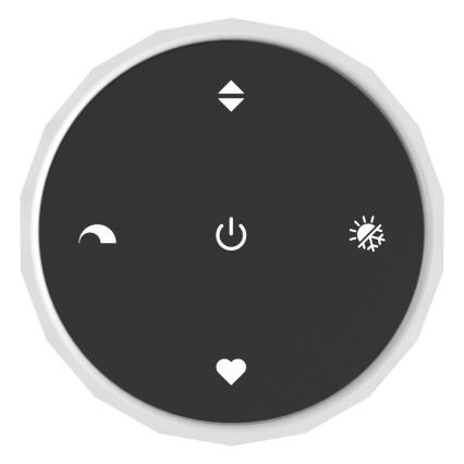 Eglo - Ρυθμιζόμενο κρεμαστό φωτιστικό LED με καλώδιο LED/24,8W/230V 2200-6500K μαύρο + τηλεχειριστήριο