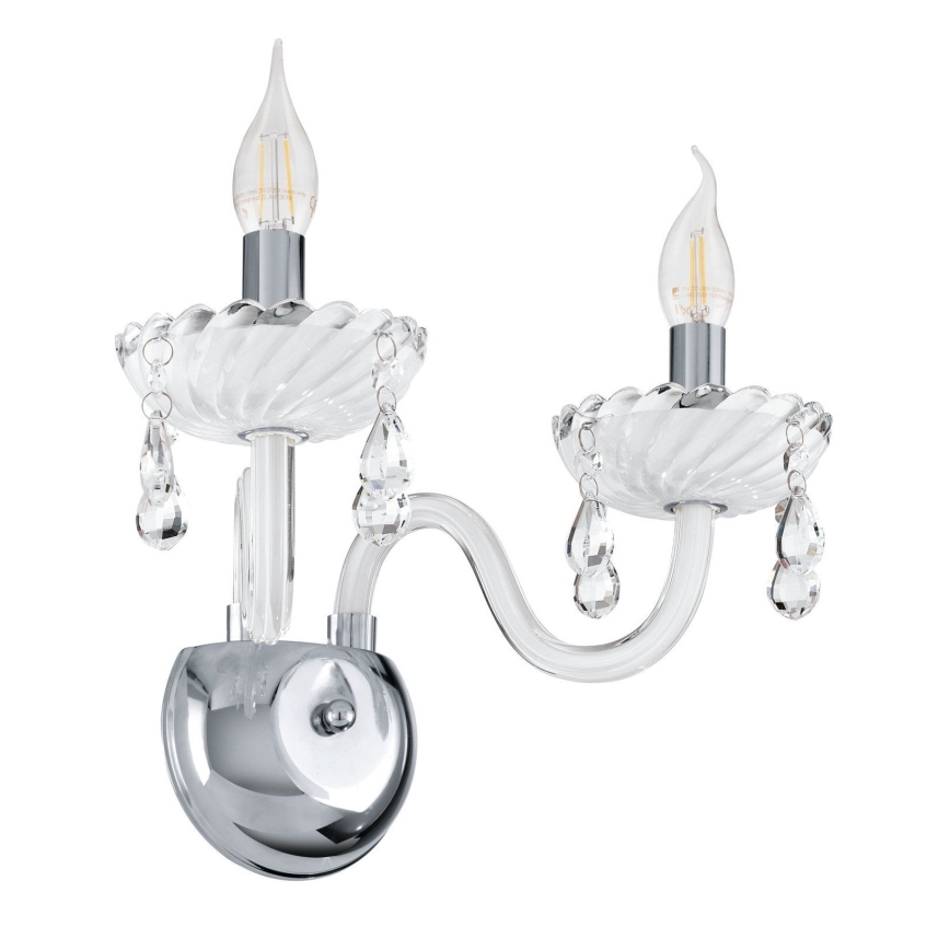 Eglo 39116 - Φως τοίχου CARPENTO 2xE14/40W/230V