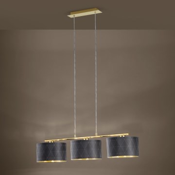 Eglo 39225 - Κρεμαστό φωτιστικό με καλώδιο DOLORITA 3xE27/60W/230V