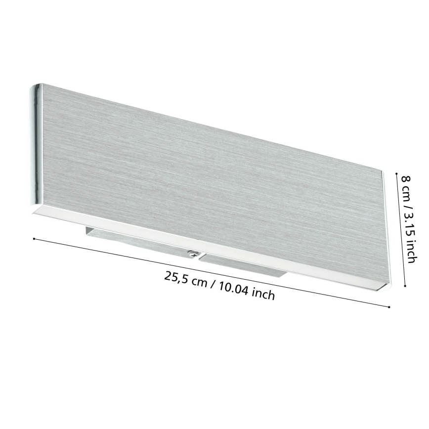 Eglo - Φωτιστικό τοίχου LED 2xLED/5,4W/230V