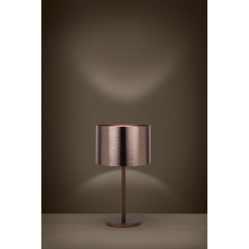 Eglo - Eπιτραπέζιο φωτιστικό 1xE27/60W/230V χαλκός