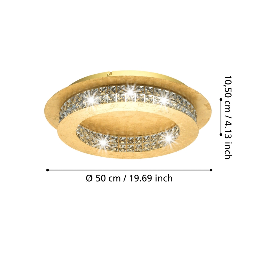 Eglo - LED Dimmable φωτιστικό οροφής LED/31,5W/230V