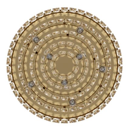 Eglo - Φωτιστικό οροφής 8xE14/40W/230V χρυσό