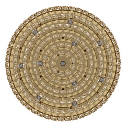 Eglo- Φωτιστικό οροφής 11xE14/40W/230V χρυσό