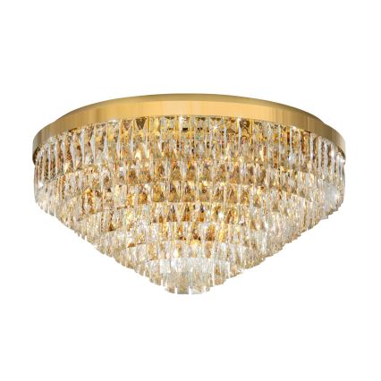 Eglo - Φωτιστικό οροφής 16xE14/40W/230V χρυσό