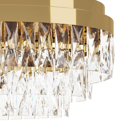 Eglo - Κρεμαστό φωτιστικό οροφής 10xE14/40W/230V χρυσαφί