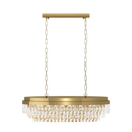 Eglo - Κρεμαστό φωτιστικό οροφής 10xE14/40W/230V χρυσαφί
