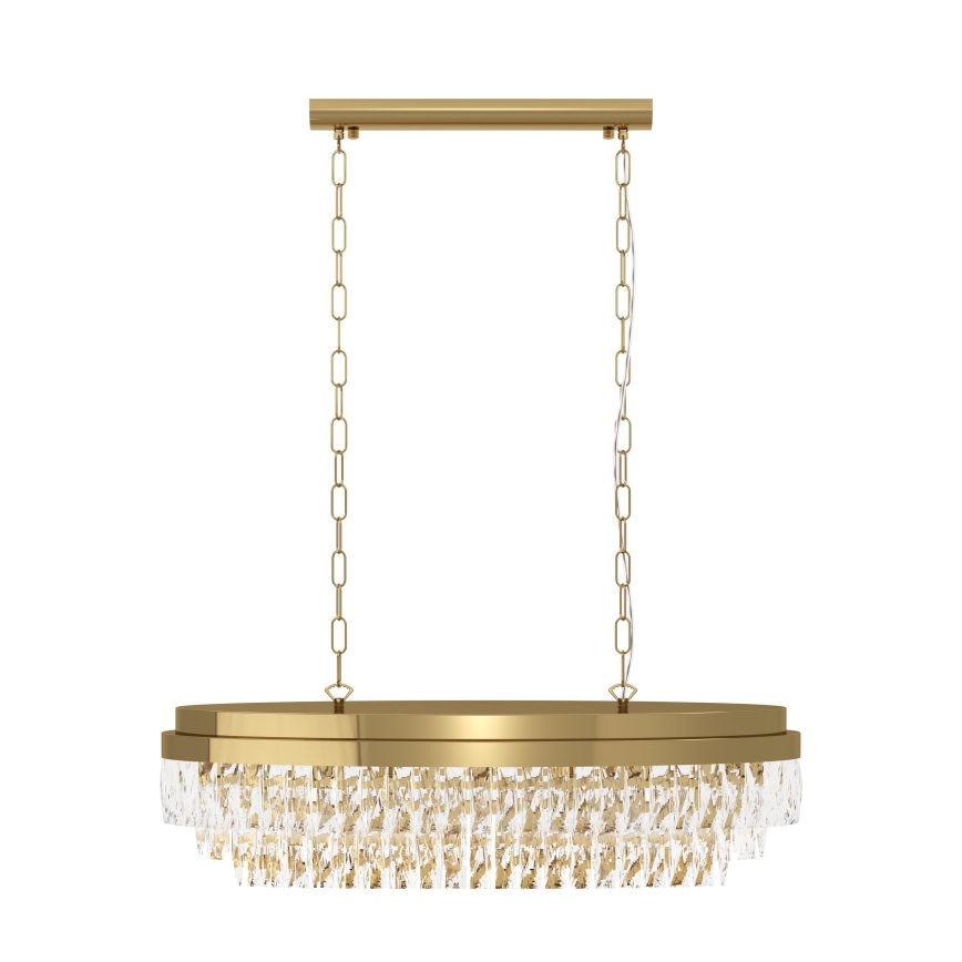 Eglo - Κρεμαστό φωτιστικό οροφής 10xE14/40W/230V χρυσαφί