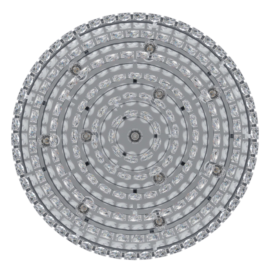Eglo - Φωτιστικό οροφής 11xE14/40W/230V γυαλιστερό χρώμιο