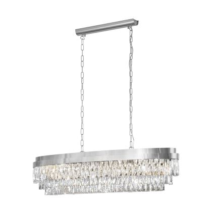Eglo- Πολυέλαιος 13xE14/40W/230V γυαλιστερό χρώμιο