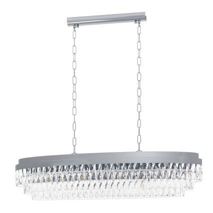 Eglo- Πολυέλαιος 13xE14/40W/230V γυαλιστερό χρώμιο