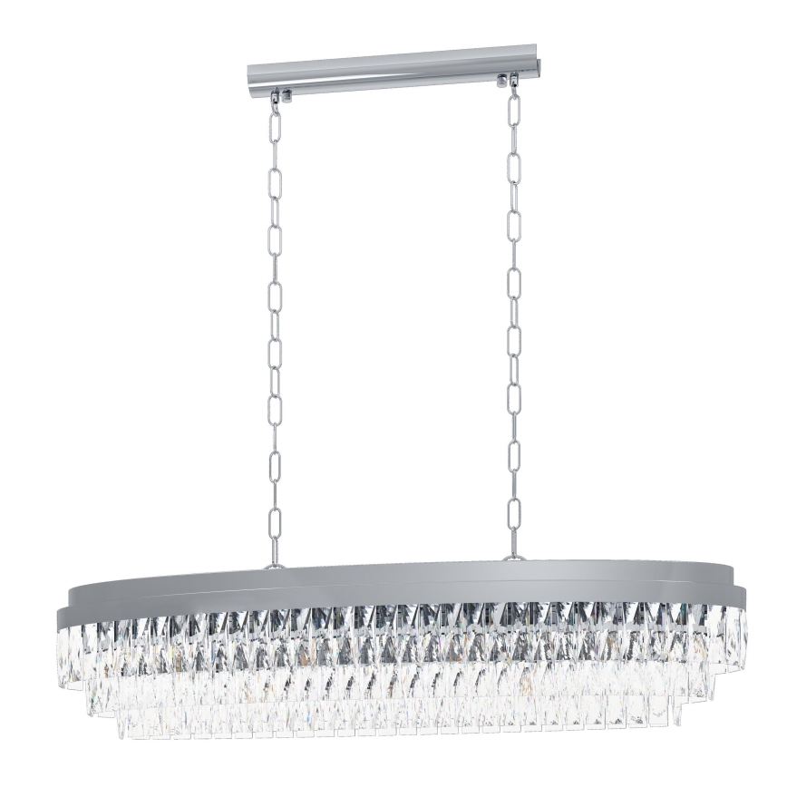 Eglo- Πολυέλαιος 13xE14/40W/230V γυαλιστερό χρώμιο
