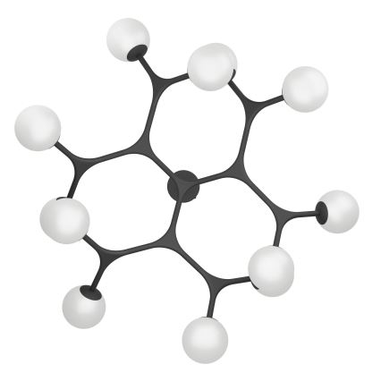 Eglo - LED Πολύφωτο απλίκα πλαφονιέρα 12xG9/3W/230V