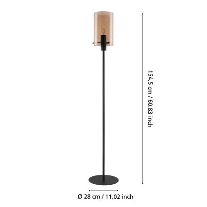 Eglo - Λάμπα δαπέδου 1xE27/40W/230V