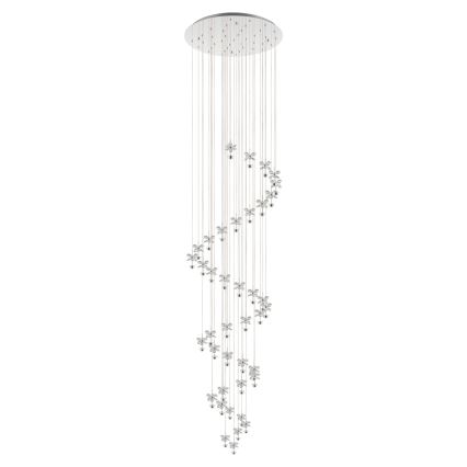 Eglo - LED Κρυστάλλινο dimmable πολύφωτο κρεμαστό 40xLED/1,8W/230V