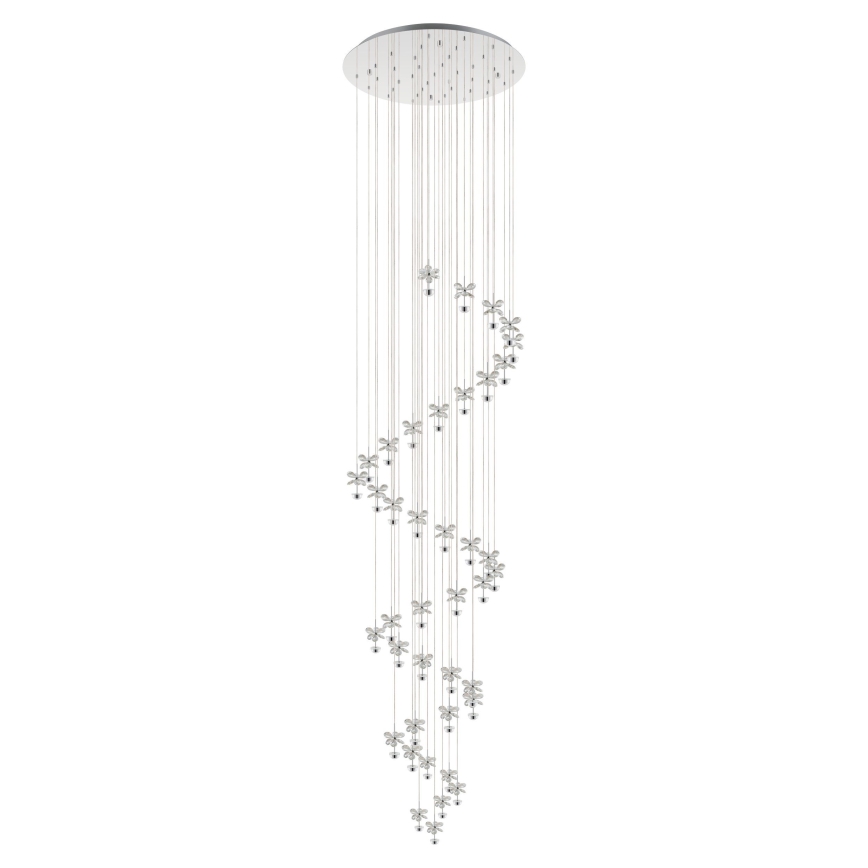 Eglo - LED Κρυστάλλινο dimmable πολύφωτο κρεμαστό 40xLED/1,8W/230V